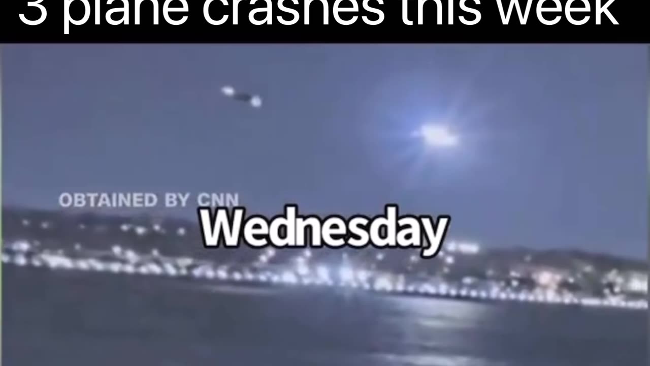 3 plane crashes this week ☠️ shadow government fighting back to terrorize the people.