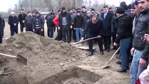 First victim of the deadly Kazakhstan plane crash is buried in Azerbaijan