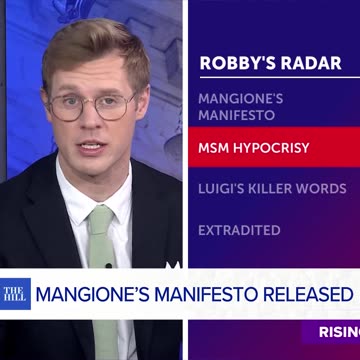 Can't Hide the Truth; Main Stream Media RELUCTANT to REVEAL Luigi Mangione's Manifesto
