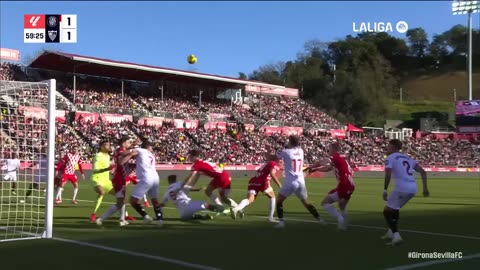 girona fc 1-2 sevilla-fc highlights laliga sports