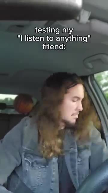 testing my "I listen to anything" friend: #metalheads #heavymetal #funny #comedyskit