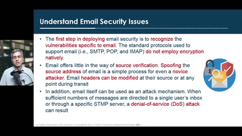 134 - Domain 4 - 43 Manage Email Security