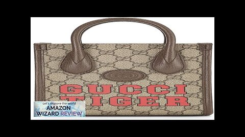 Gucci Pre-Loved Brown GG Supreme Canvas Tiger Tote Mini BrownPerfect for everyday wear Review