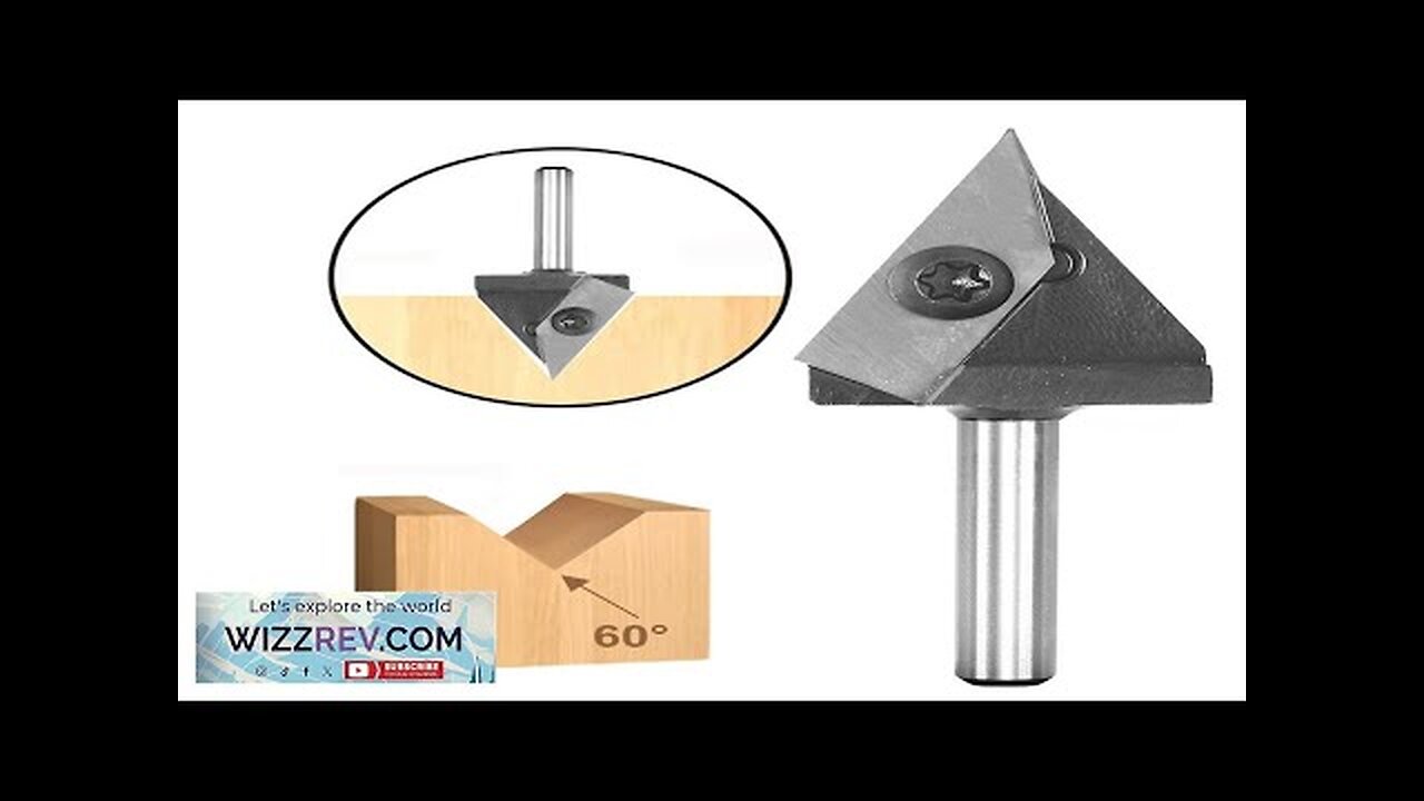 1/2 Inch 1/4 Inch 6mm 12mm Shank 60 Degree V-Groove Carbide Insert Review