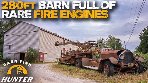 The Fire Engines that Saved our Cities & They are ALL Disappearing, here's why | Barn Find Hunter