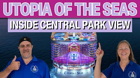 Utopia of the Seas Inside Central Park View Cabin 9191 | Tall Man's Cruise Adventures