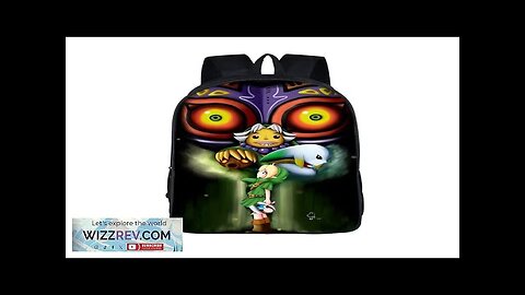 The Legend Of Zelda Majora’s Mask Link Transformations Backpack Bag Review