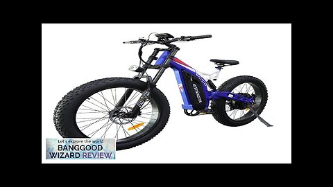 USA Direct AOSTIRMOTOR S17 Electric Bike 1500W Motor 48V 20AH Battery 26*4.0inch Review