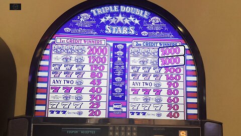 Old School Triple Double Stars 🍒🎰⭐️⭐️