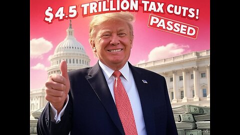 Trump’s $4.5 TRILLION Tax Cut Plan PASSES! No Taxes on Tips, Overtime & Social Security!
