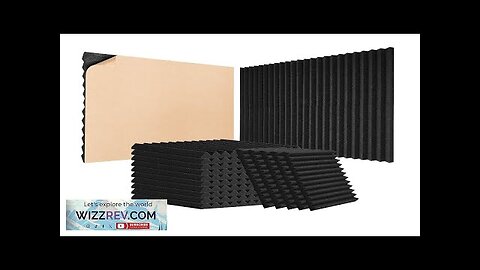 VEVOR Acoustic Foam Panels 48 Pack 12 x 12 x 1 in Review