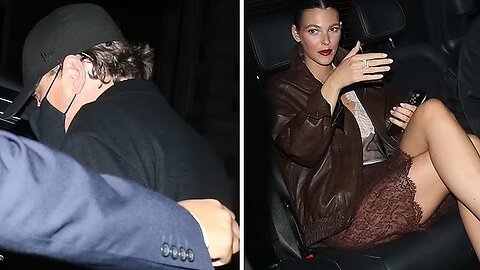 "Leo & Vittoria Exit BAFTA After Party in Style"