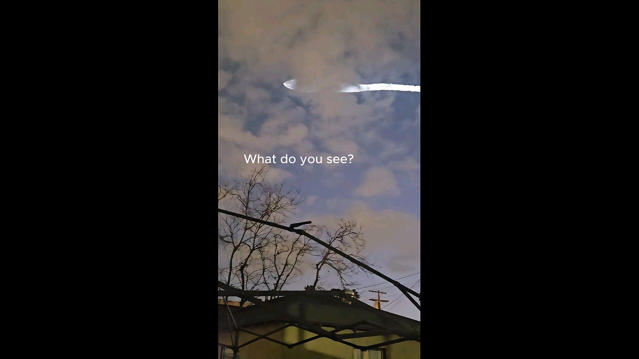 Falcon 9 Alien or cloaked aircraft attack? What do you think?