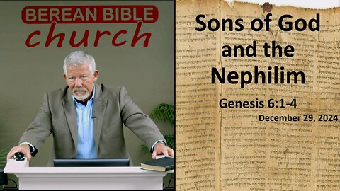 Sons of God and the Nephilim (Genesis 6:1-4)