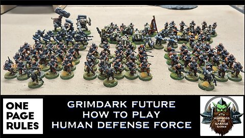 Grimdark Future: Human Defense Force