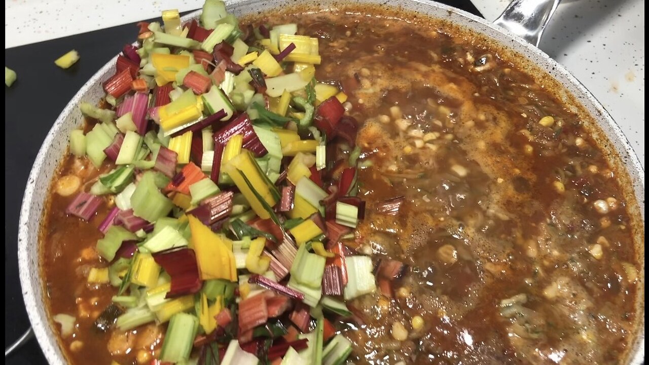 Cooking with Venison and Garden Vegetables (chili and stew) VLOG#024