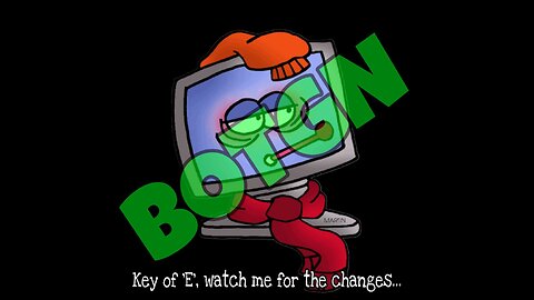 Key of "e", watch me for the changes....