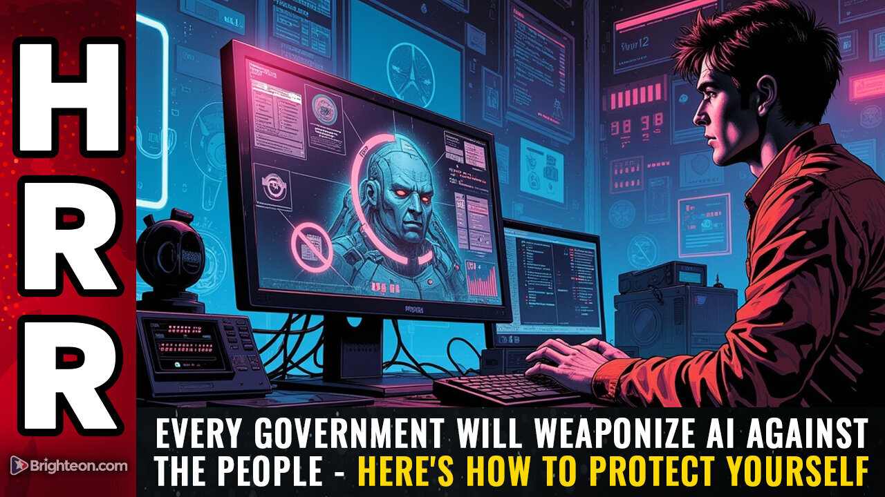 "EVERY government will WEAPONIZE AI against the people..."