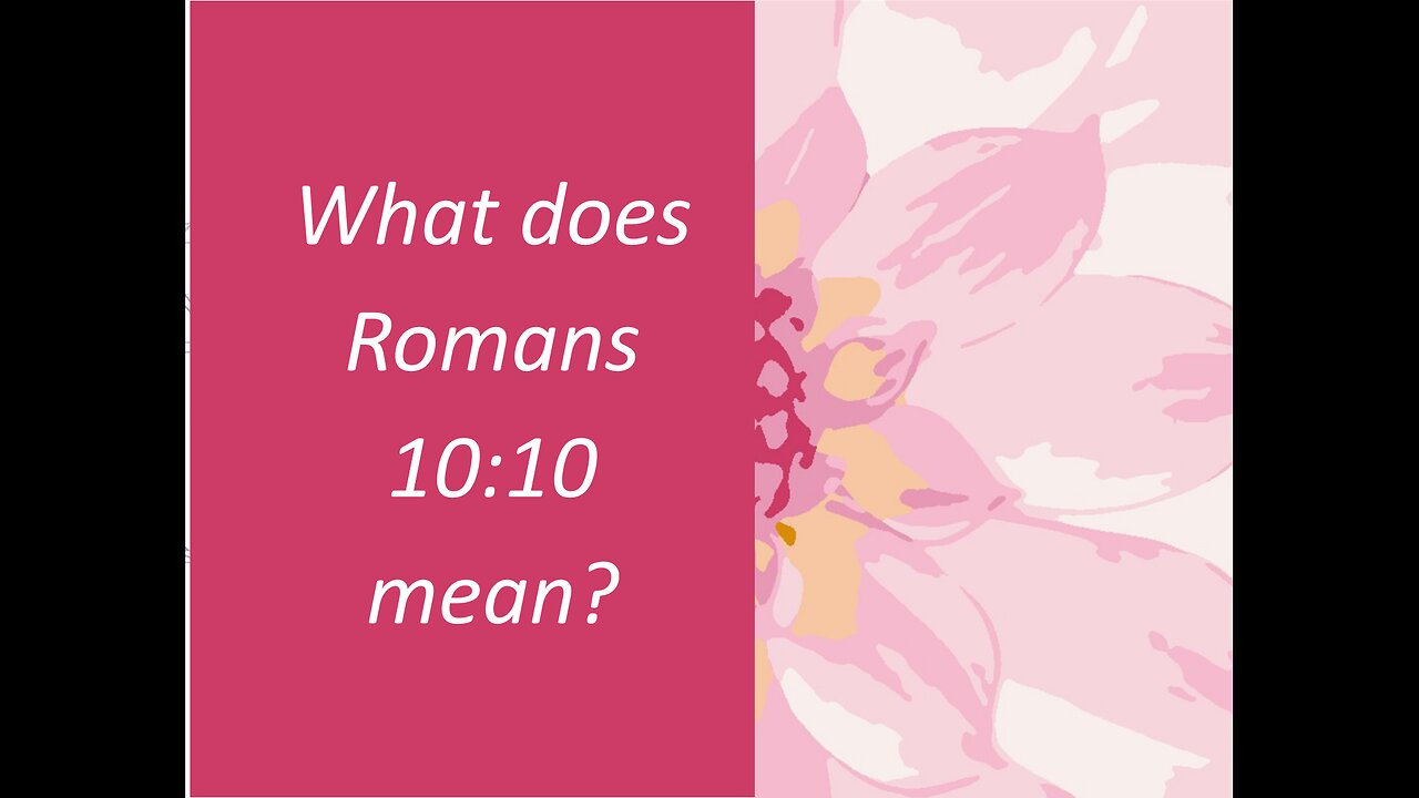 April 24 (Year 4) Meaning of Romans 10:10 - Righteousness & Faith - Tiffany Root & Kirk VandeGuchte