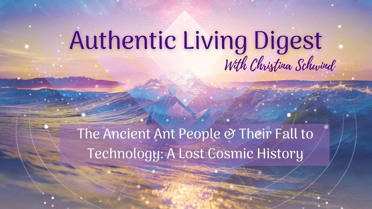 The Ancient Ant People & Their Fall to Technology: A Lost Cosmic History