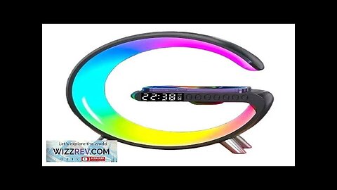 Bakeey N69 RGB Lamp Wireless Light 15W Fast Wireless Charger Phone Holder Review