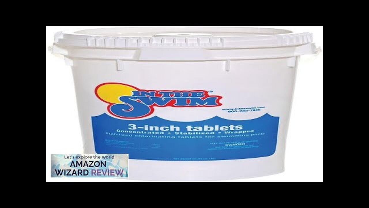 In The Swim 3 Inch Stabilized Chlorine Tablets for Sanitizing Swimming Pools Review