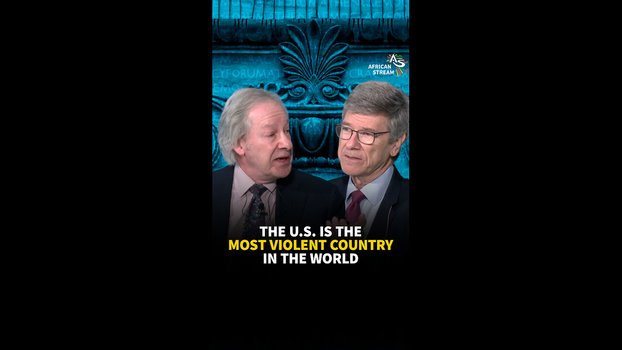 THE U.S IS THE MOST VIOLENT COUNTRY IN THE WORLD