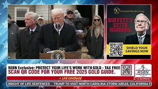 WATCH| President Trump Delivers Remarks on the Hurricane Helene Damage in N.C. - 1/25/24