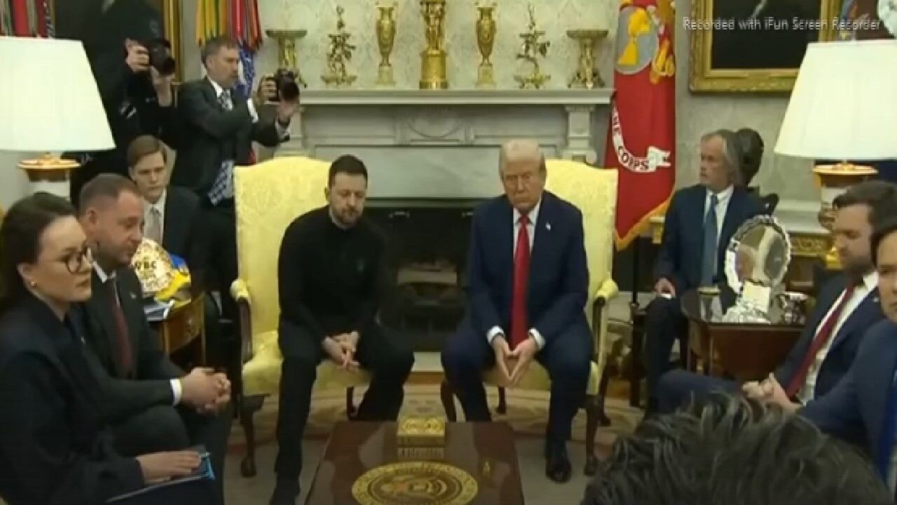 THE PRESIDENT TRUMP MEETING WITH ZELENSKYY - 50 mins.