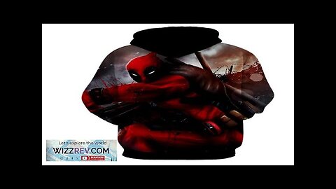 Bloody Deadpool Fighting Battle Painting Design Print Hoodie Review