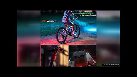 Victoper Bike Light, High Lumens Super Bright Bicycle Light, 6+4 Modes USB Review