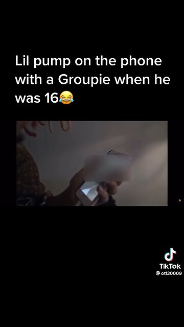 Lil pump on the phone with a groupie when he was 16