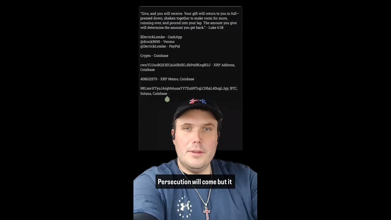 Persecution will come, but it will not stop the blessing that God has for you!