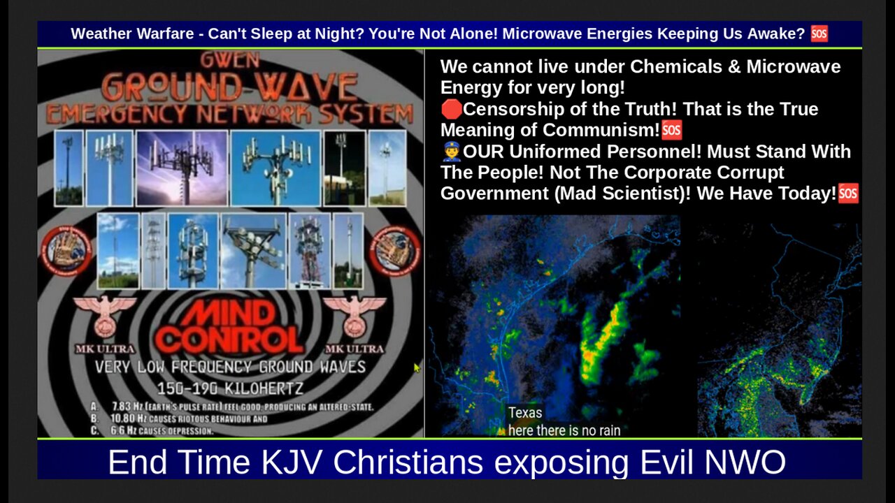 Weather Warfare - Can't Sleep at Night? You're Not Alone! Microwave Energies Keeping Us Awake? 🆘