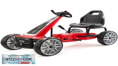 VEVOR Go Kart 4 Wheel Pedal Ride On Toy for Kids Adjustable Review