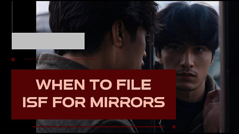 **Video Title: Navigating ISF: Essential Tips for Importing Mirrors! **