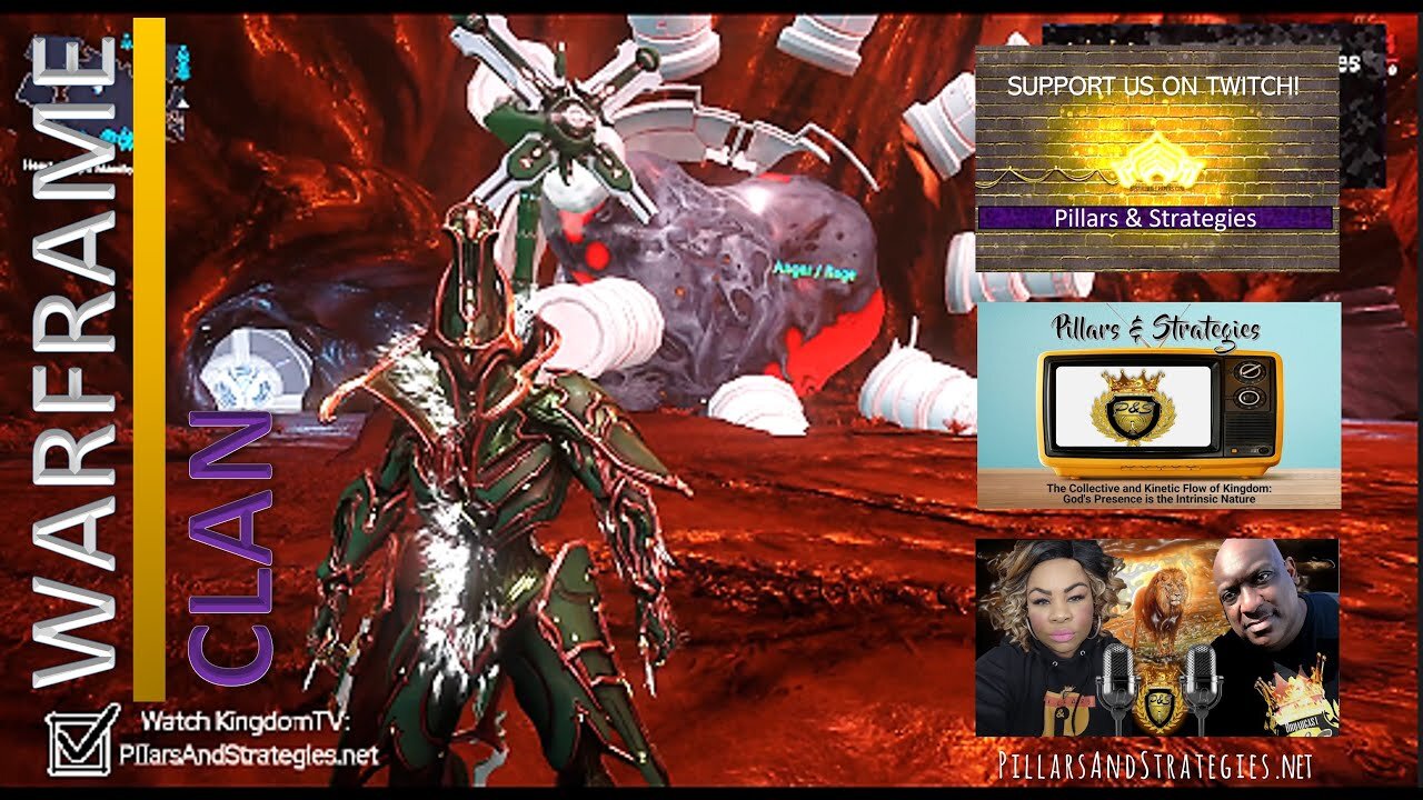 Pillars & Strategies Stand for Dominion! The Heart Scape Manifold Room #heartmatters #warframe