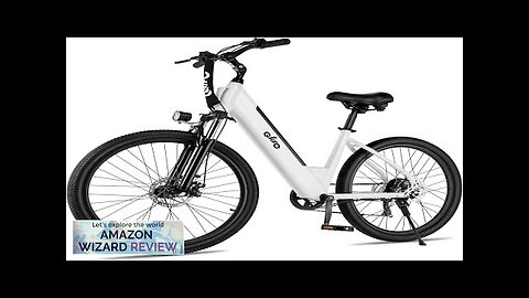 Qlife Cityone Electric Bike for Adults 26" Step-Through Ebike with 2.1" TireUL2849 Review