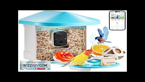 VEVOR Smart Bird Feeder with Camera 2K HD AI Identify Bird Species Review