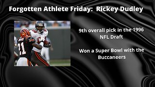 Forgotten Athlete Friday #160: Rickey Dudley