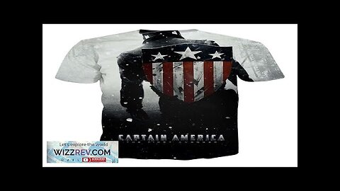 Captain America Leaving The Victorious Battle White T-shirt Review