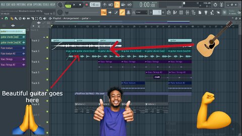 Atmospheric Guitar Melody Tutorial-FL Studio -How to make melodies from "scratch"