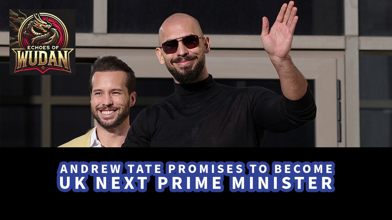 🇬🇧 Andrew Tate Promises to Become UK's Next Prime Minister 🎙️