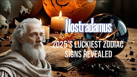 Nostradamus’ Lucky Zodiac Signs for 2025: Are You on the List? #Nostradamus2025 #LuckyZodiacSigns