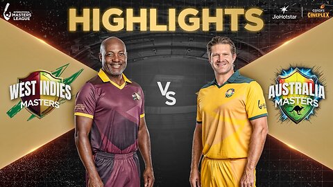 Title West Indies Vs Australia | Full Highlight | International Masters League | Colors Cineplex