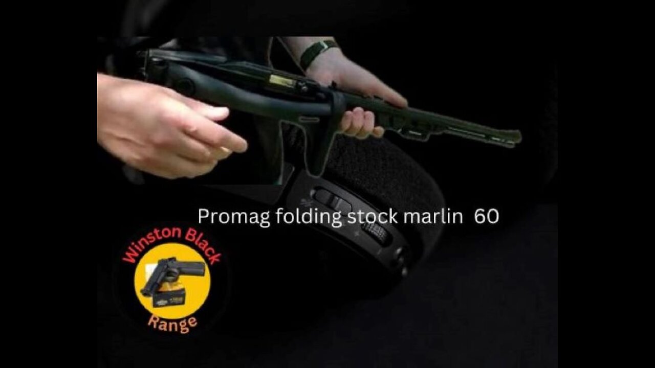 Marlin 60 with relevant promag folding stock.