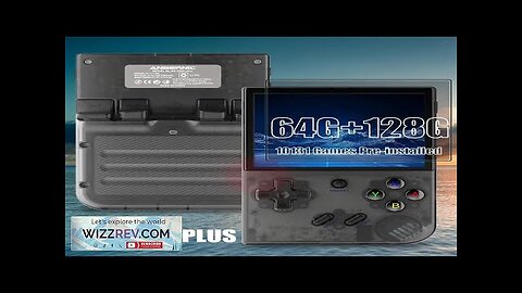 New ANBERNIC RG35XX Plus Retro Handheld Game Console Built-in 64G+128G TF 10000+ Review