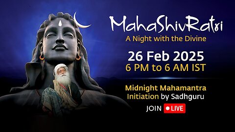 Maha Shivratri 2025 LIVE | Maha Shivratri Celebrations At Isha Foundation LIVE | Sadhguru LIVE