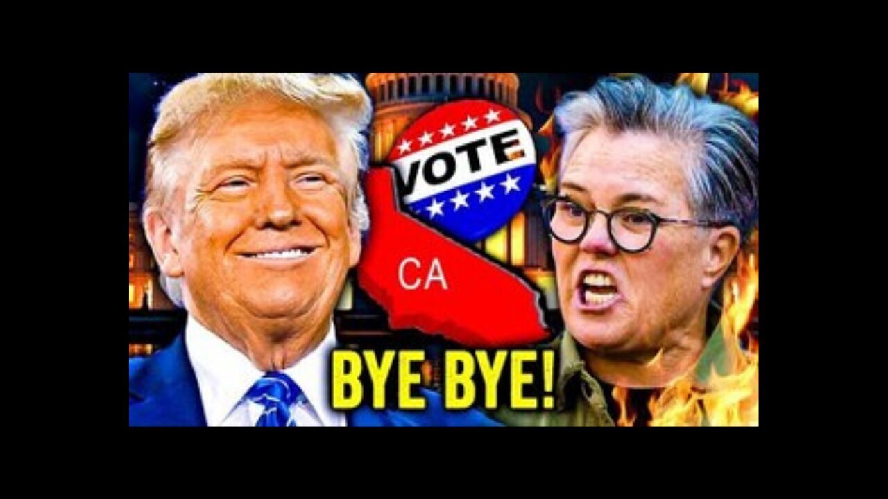 Voter ID Comes To California As Another Liberal Celebrity LEAVES The Country!!!