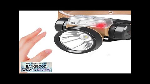 BIKIGHT XPE+COB LED Sensor Headlamp Type-C USB Charging Head Torch 5 Modes Review